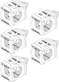 Reducteur de tension (5x) Elm Leblanc / Bosch 7736700162