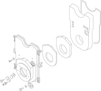 Porte du bruleur Elm Leblanc / Bosch 7747022854