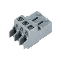 Borne de connexion 3- poles ps gris Elm Leblanc / Bosch 7747023985