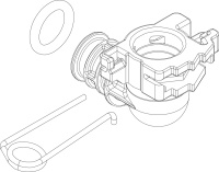 Raccord Elm Leblanc / Bosch 87105062860