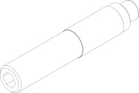 Goujon filete m8x45 Elm Leblanc / Bosch 87131040510