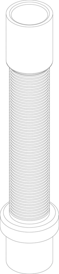 Tuyau l = 315 mm Elm Leblanc / Bosch 87186418790