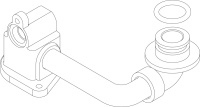 Tuyau de raccordement Elm Leblanc / Bosch 8738729497