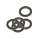 Joint plat 2x16x22mm- 5 pieces Buderus 7098778