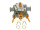 Valve eau lm13pv a/mel. Elm Leblanc / Bosch 87070027500
