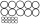 Sachet joints siphon (10) Elm Leblanc / Bosch 87101031540