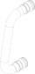 Tube by-pass Elm Leblanc / Bosch 87186421580