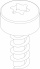 Vis t20 d4x10 8.8 (10x) Elm Leblanc / Bosch 87186445900