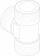 Raccord en t g 1 Elm Leblanc / Bosch 8733703243