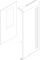 Paroi laterale lhs Elm Leblanc / Bosch 8737602648