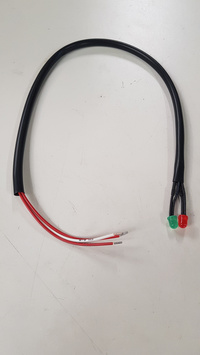 Cable led rouge/vert Generfeu 285056