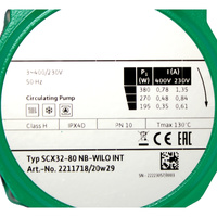 Circulateur simple scx3280 tri 400 v Atlantic Guillot 600509