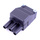 Connecteur male noir st18/3 avec capot Atlantic Guillot 072816