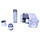 Kit adaptation bloc gaz r0 vers r2 va300 Atlantic Guillot 408375