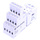 Socle relais 4xum 24 vac (blanc) Atlantic Guillot 409449