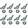 Fixations bride (sachet) magnet evo02/04 Atlantic Guillot 601203