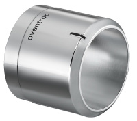 Bague deco chrome pour thermostat uni sh Oventrop 1012081