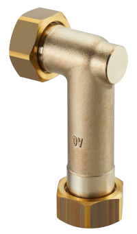Coude avec clapet ats pour bouclage ecs Oventrop 1381169