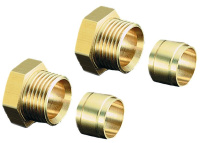 Raccords laiton d c diam 8mm par 2 Oventrop 2127051