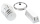 Thermostat uni ld blanc bulbe a dist 2 m Oventrop 1011685