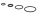 Set d etancheite pour vanne quatre voies Oventrop 1350299