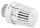 Thermostat uni la blanc m28 x 1,5 Oventrop 1613401