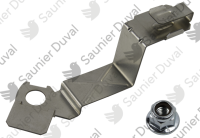 Patte support, tube d alimentation d air Saunier Duval 0010036544