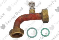 Tube, pompe-condenseur Saunier Duval 0020081332
