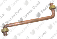Tube d&eacute;part gaz Saunier Duval S1083600