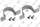 Patte support (x2) Saunier Duval 0010033665