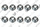 Ecrou, (x10) Saunier Duval 0010034388