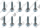 Vis, (x10) Saunier Duval 0010036511