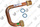 Tube gaz Saunier Duval 0010042403