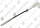 Capteur de T&ordm; cable noir Saunier Duval 0020069015