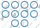Joint plat (x10) Saunier Duval 0020147518