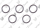 Joint torique, (x5) Saunier Duval 8000011460