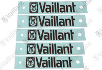 Plaque de firme, (x5) Vaillant 0010031281