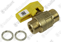 Robinet gaz, g1/2 x g1/2 Vaillant 0010034047