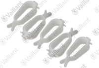 Agrafe, (x5) Vaillant 0010042409