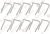 Clip, (x10) Vaillant 0010046009