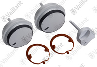 Boutons blanc, kit de 3 Vaillant 0020037662