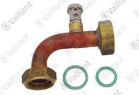Tube, pump-condenser Vaillant 0020060876