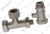 Tube, avec robinet de vidange Vaillant 0020073266