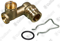Raccord, manometre Vaillant 0020199076