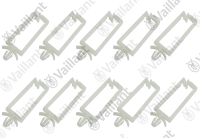 Agrafe, (x10) Vaillant 0020266327
