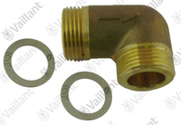 Piece de raccordement Vaillant 084984