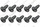 Vis, (x10) Vaillant 0010027608