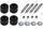 Kit de fixation, compresseur Vaillant 0010033548