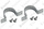 Patte support (x2) Vaillant 0010033585