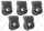 Clip, (x5) Vaillant 0010046436